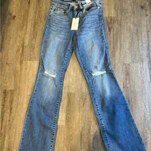 Judy Blue jeans mid rise boot cut women’s size 5/27 new with tags
